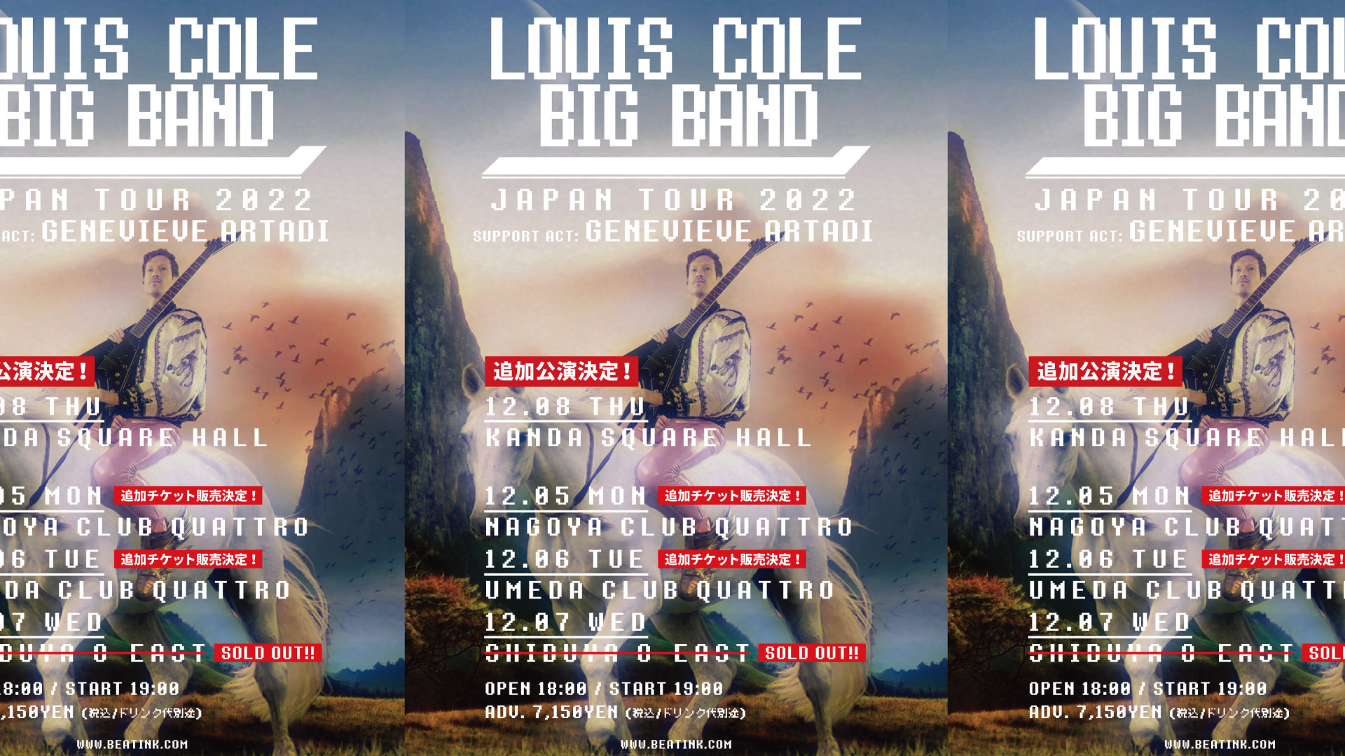 LOUIS COLE BIG BAND JAPAN TOUR 2022