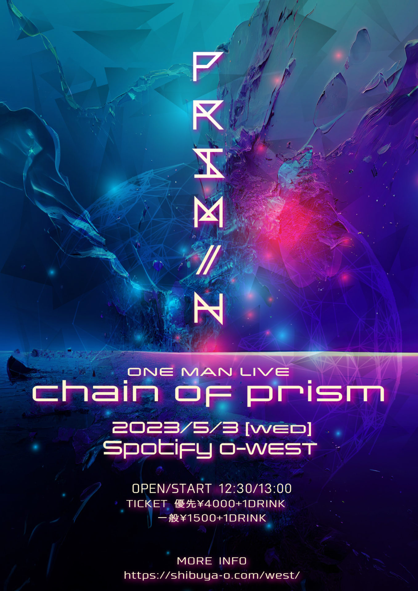chain of prism