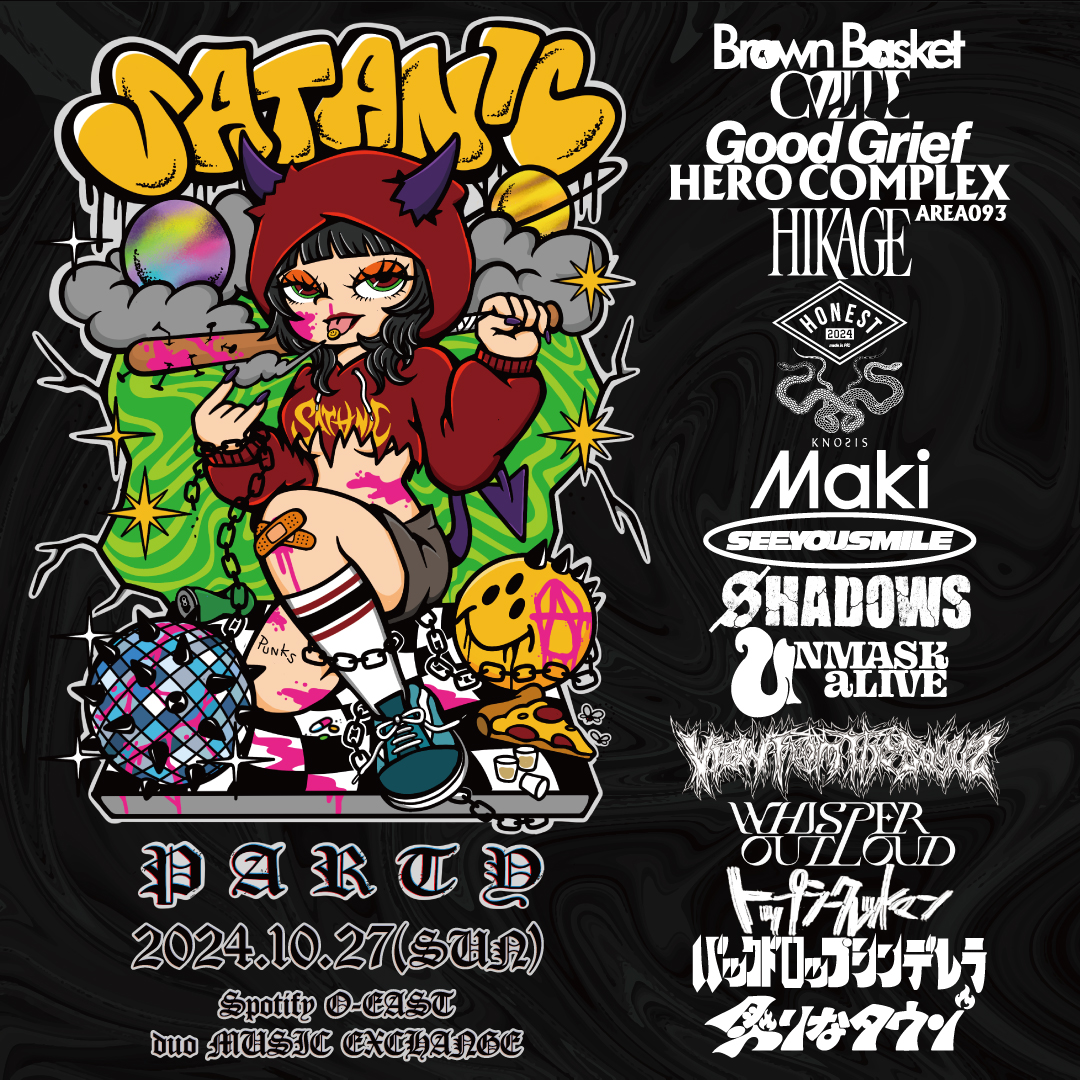 SATANIC PARTY 2024| Spotify O-EAST・O-WEST・O-Crest・O-nest