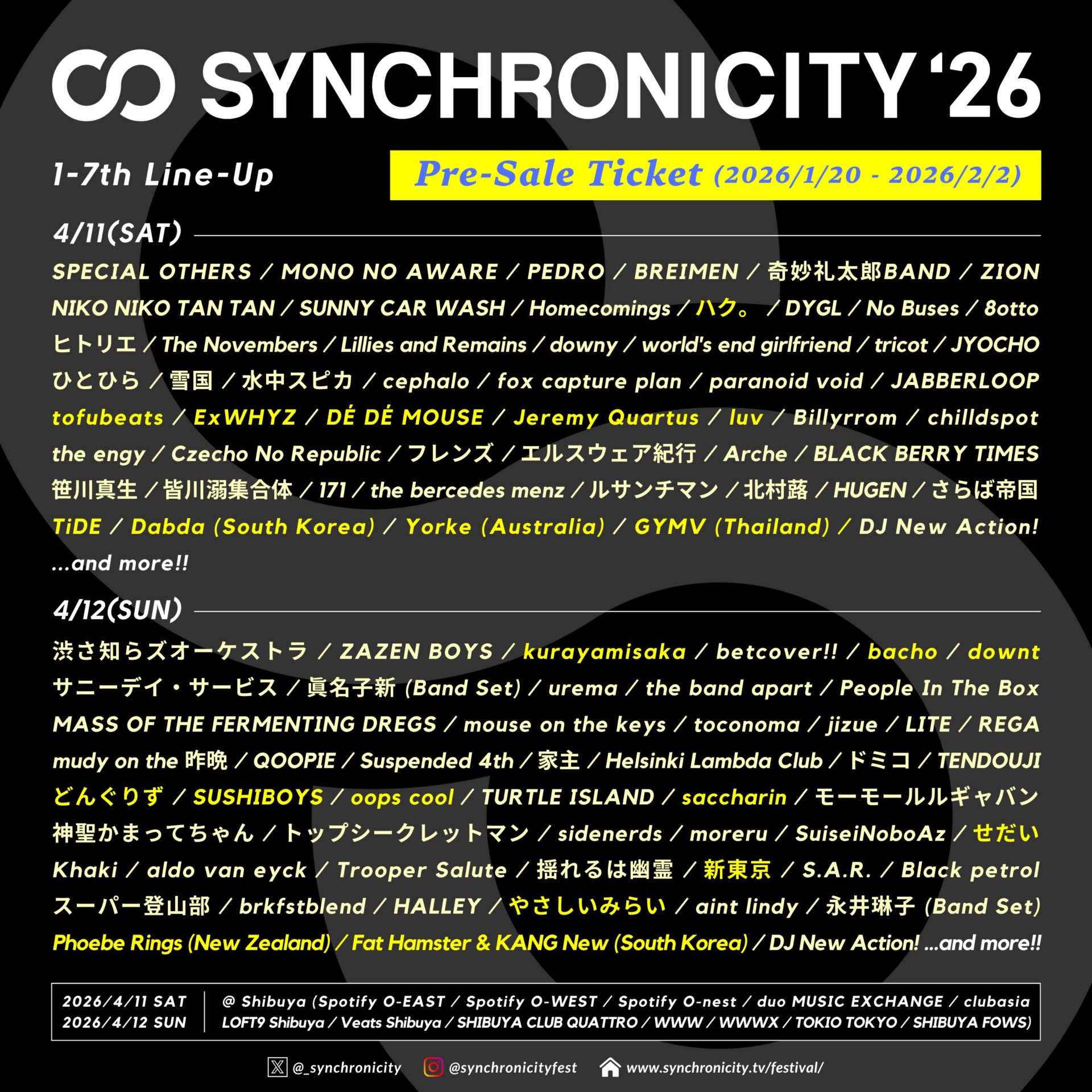 SYNCHRONICITY’26