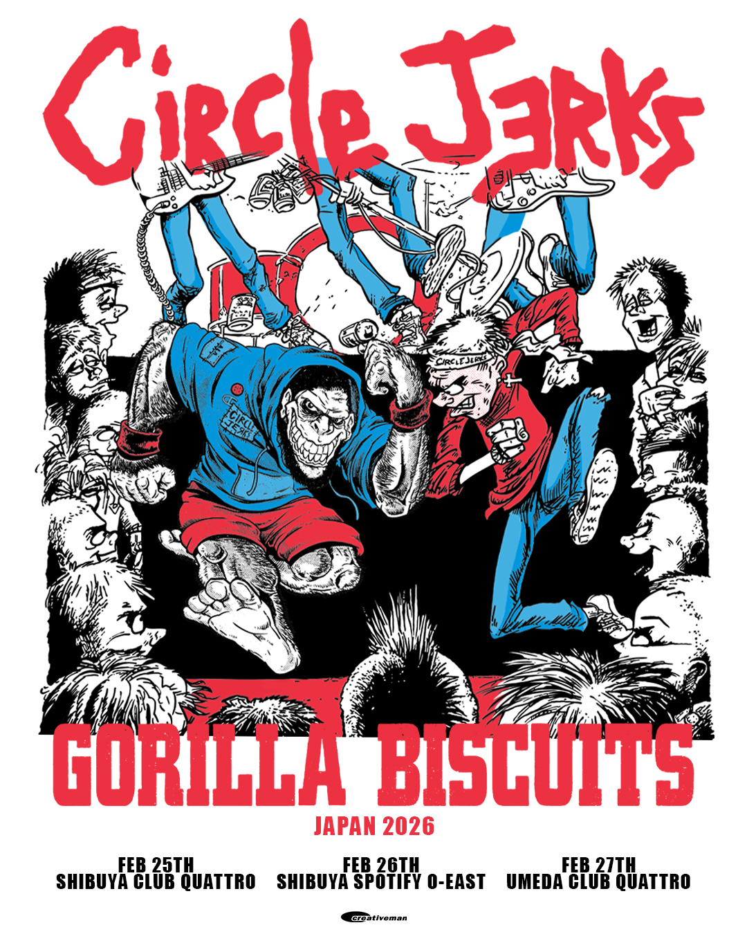 Circle Jerks/Gorilla Biscuits