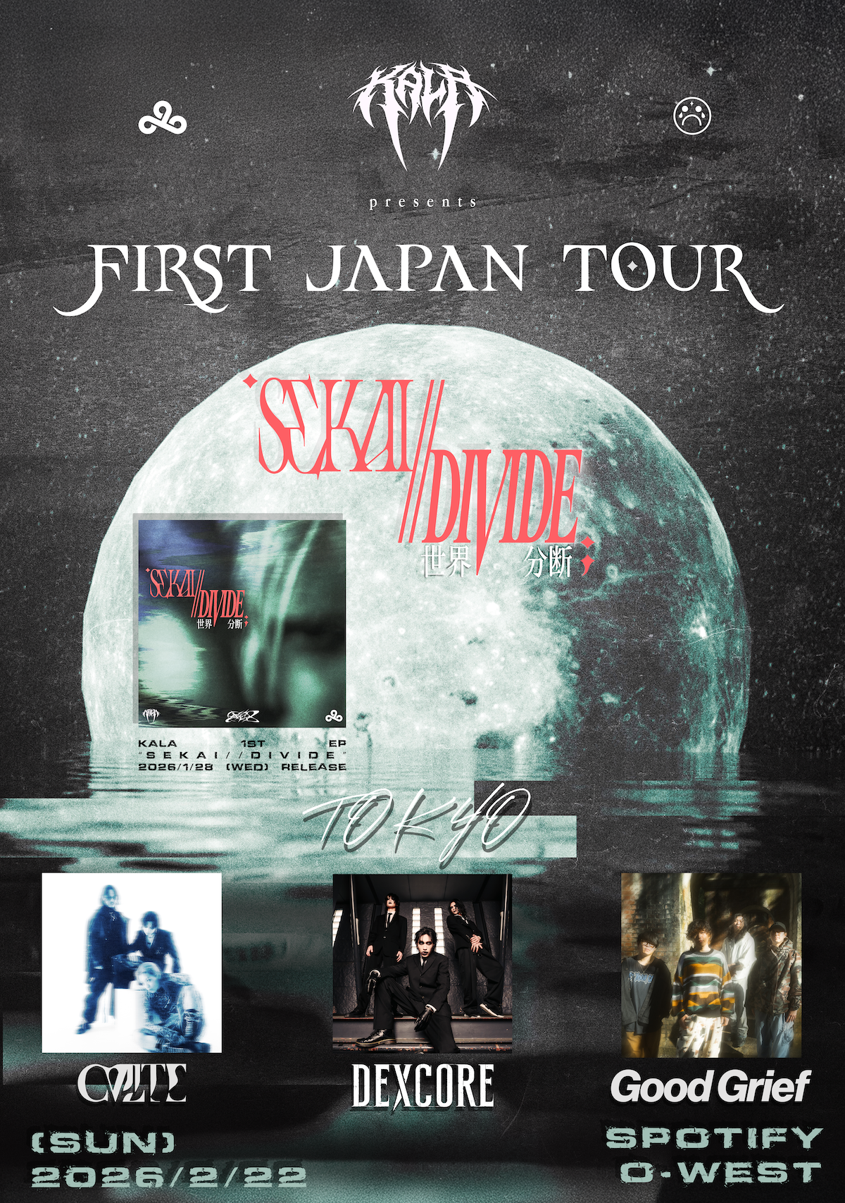 KALA 1st JAPAN TOUR「SEKAI//DIVIDE」