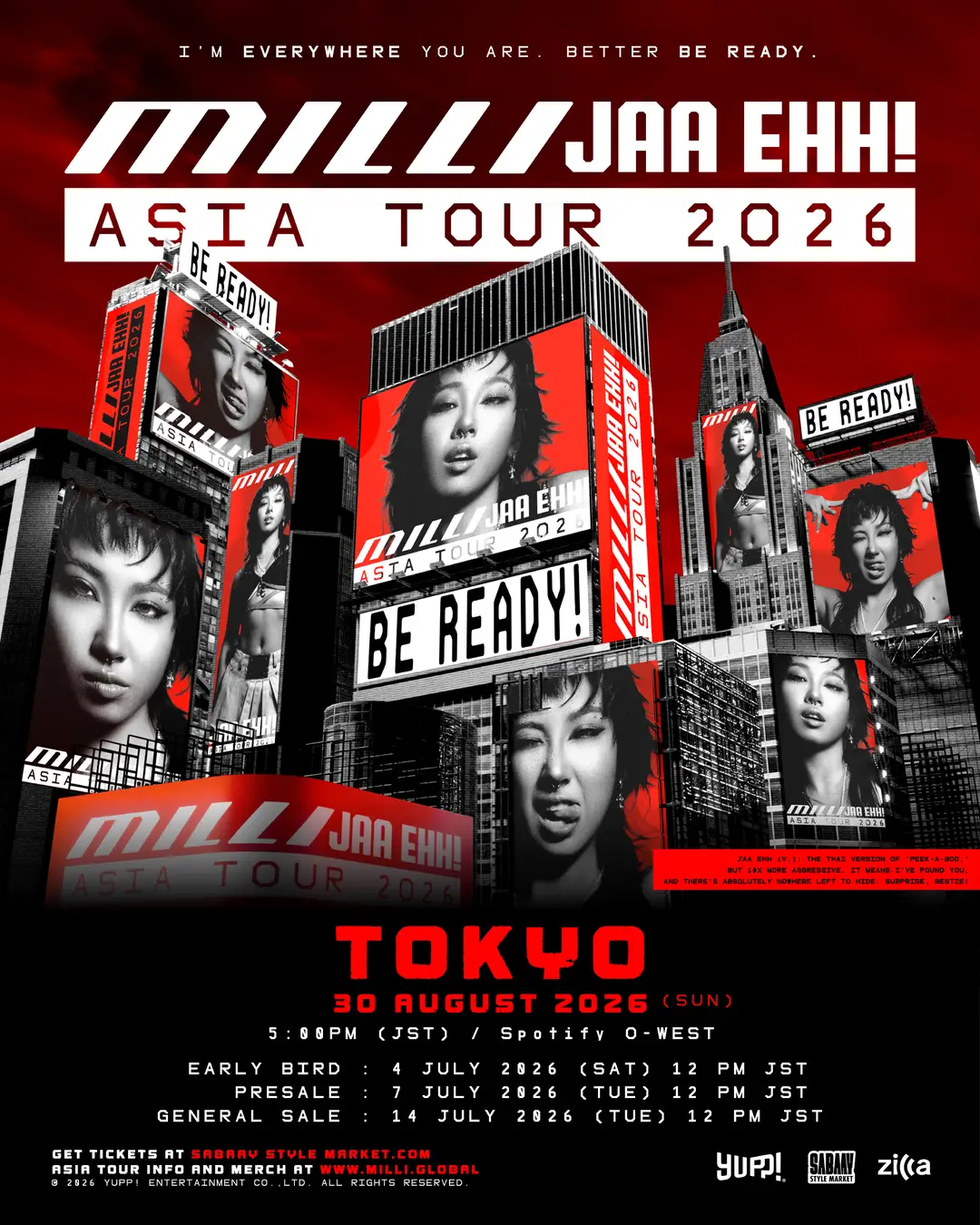 MILLI JAA EHH! ASIA TOUR 2026 IN TOKYO