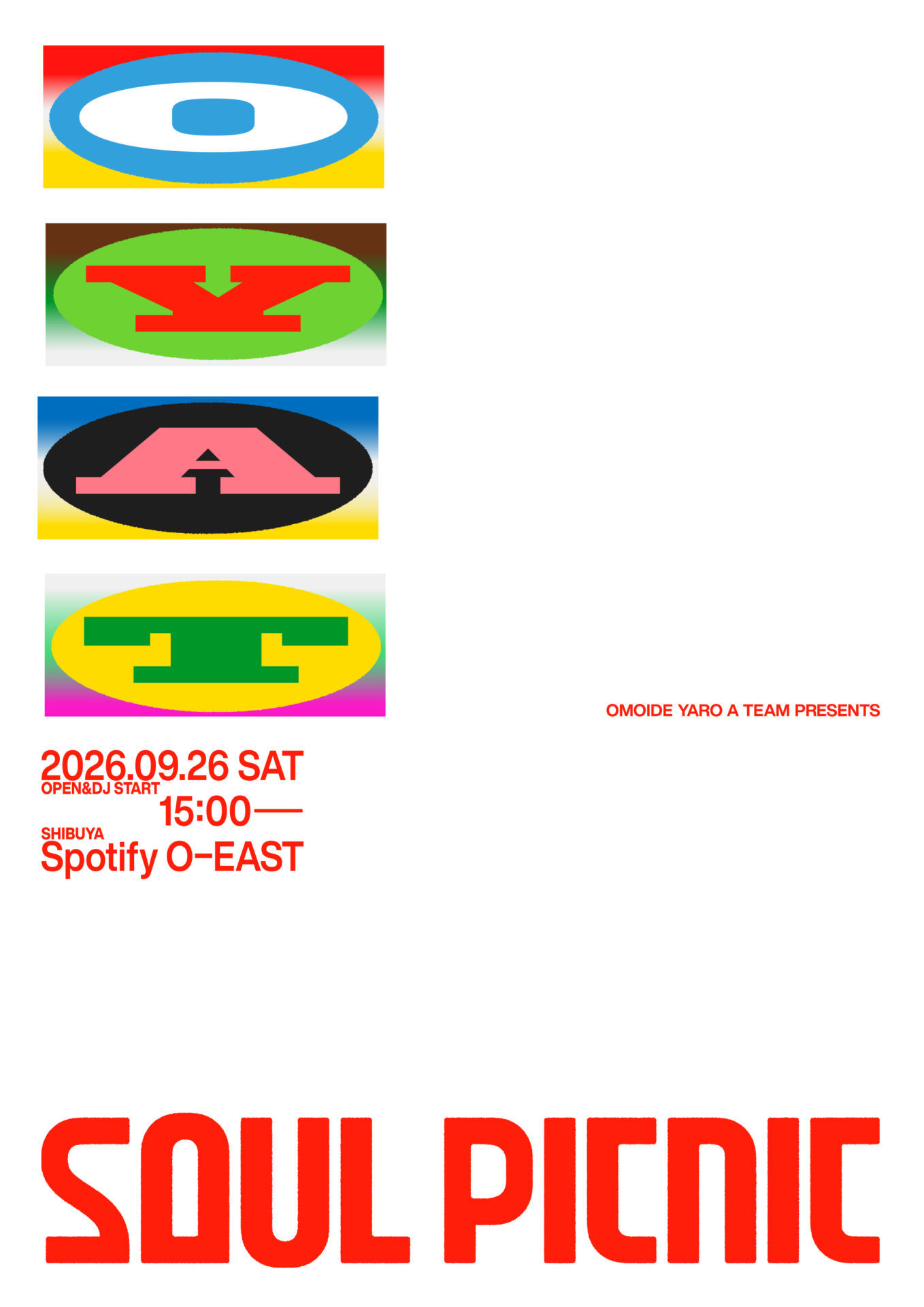 思い出野郎Aチーム presents “SOUL PICNIC 2026 SHIBUYA”